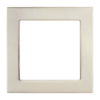 Westgate Mfg 6 In. Square Trim for SSL6RB, Brushed Nickel, SSLRB6-TRM-BN