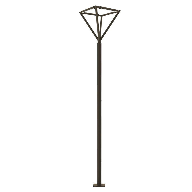 Westgate Mfg Tree of Light Quad-Arm Post Top, 100W, CCT Selectable, Bronze, TOL-A4-4L-BR