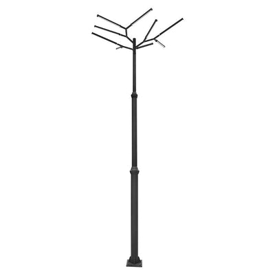 Westgate Mfg Tree of Light Joshua Designer Structure, 225W, CCT Selectable, Black, TOL-JOSHUA-BK