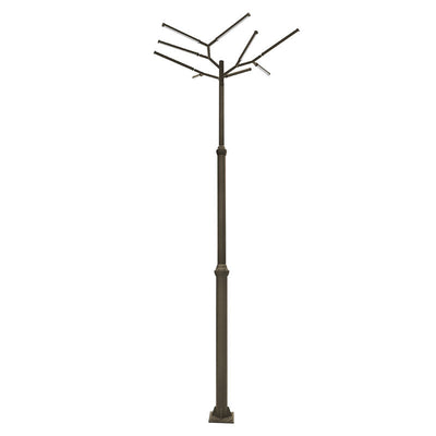 Westgate Mfg Tree of Light Joshua Designer Structure, 225W, CCT Selectable, Bronze, TOL-JOSHUA-BR
