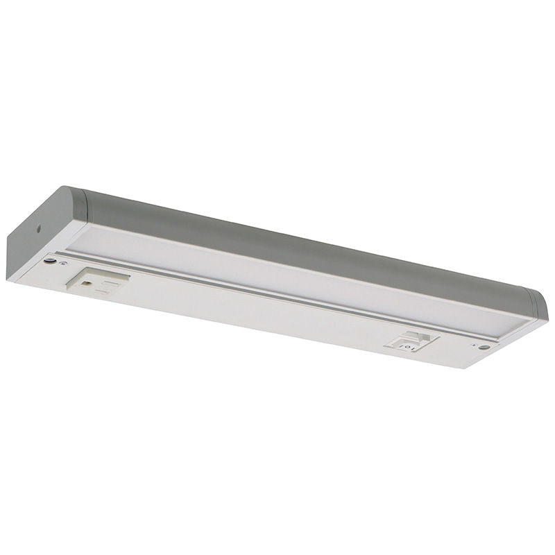 Westgate UCR Swivel Under Cabinet Light - 12in - CCT Selectable - (1) Receptacle - 120V, UCR-12-WHT