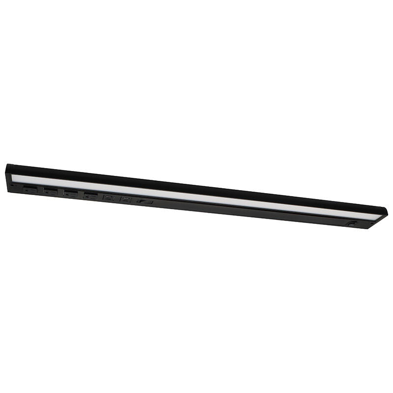 Westgate Mfg UCR Under Cabinet Light, 32 In., 16W, CCT Selectable, CRI90, Black, UCR-32-BK