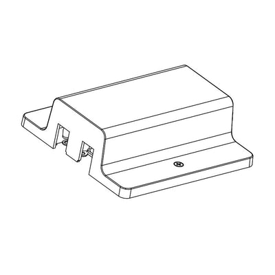 Westgate Mfg 3-Wire Track Floating Canopy, Black, TR-FC-BK