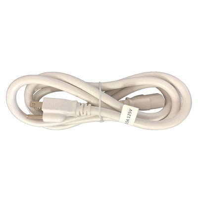 Westgate 6' Power Cord For UCE / UCA Series - White, UCA-PC-6FT-WHT