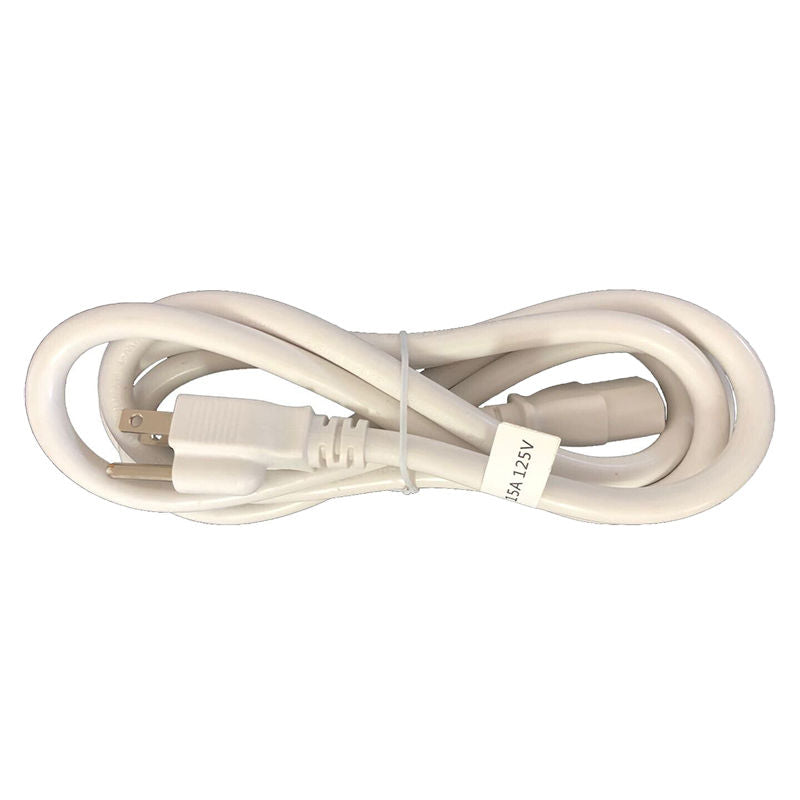 Westgate 6' Power Cord For UCE / UCA Series - White, UCA-PC-6FT-WHT
