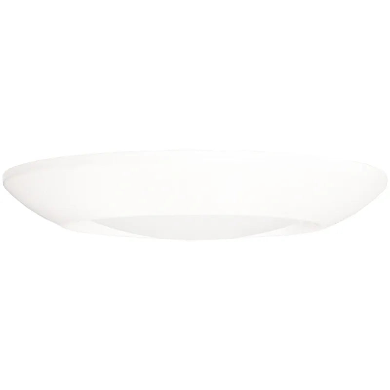 Westgate Mfg DLSE6 Disk Light, 15W, CCT Selectable, TRIAC Dimming, Wet Location, White, DLSE6-MCT5