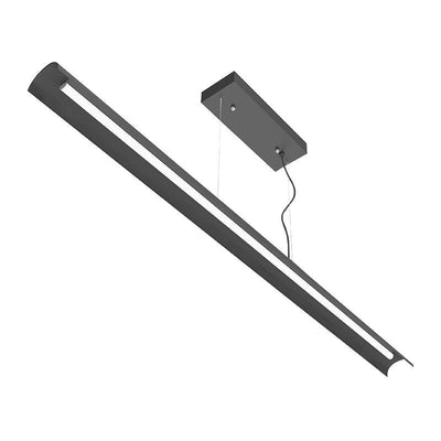 Westgate Mfg SCP Decorative Linear Direct/Indirect, 8 Ft., 40/50/60W, CCT Selectable, 0-10V, Black, SCP-8FT-40-60W-MCTP-BK