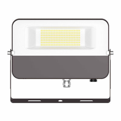 Westgate Mfg Builder Series Flood Light, 50W, CCT Selectable, Photocell, U-Bracket, Bronze, LFE-50W-MCT-TR-P