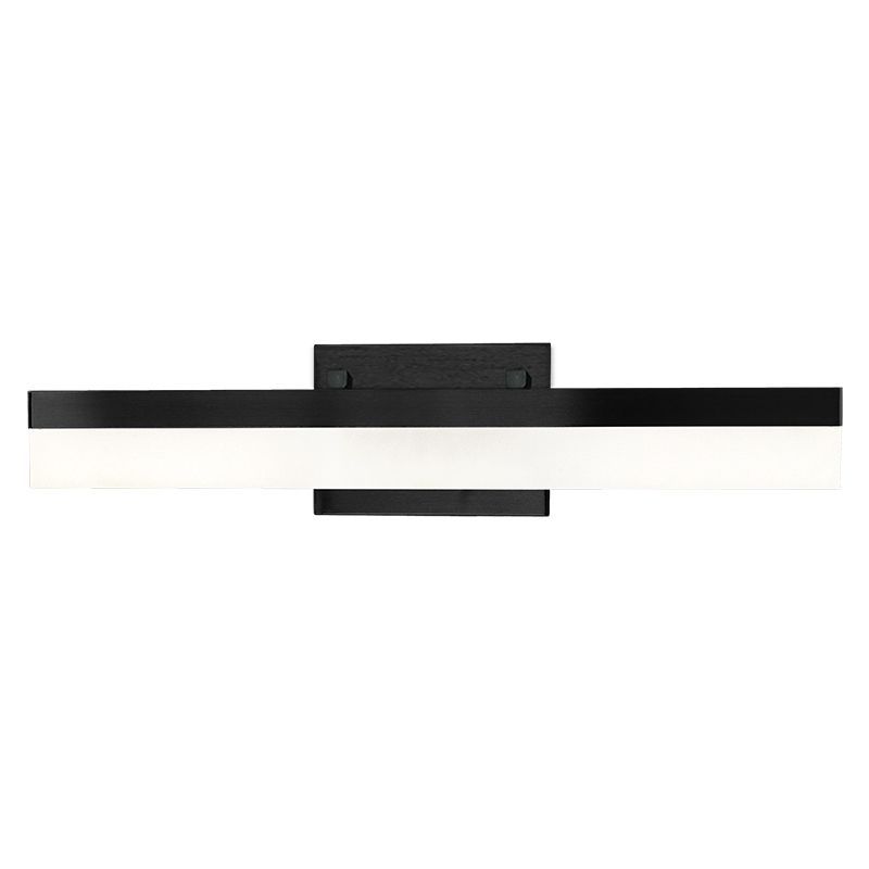 Westgate Mfg PMMA Vanity Light, 18 In., 20W, CCT Selectable, TRIAC, Black, LVP-18-MCT5-BK