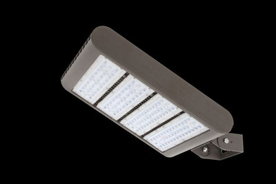 Westgate Mfg LF3 Slim LED Flood, 220W, 3000K, 0-10V Dimmable, Yoke, Dark Bronze, LF3-220WW-YK