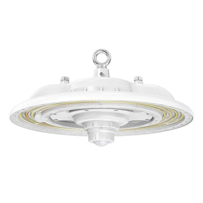 Westgate Mfg UHXF UFO High Bay, 100/120/150W, CCT Selectable, 0-10V, IP65, White, UHXF-100-150W-MCTP-SR