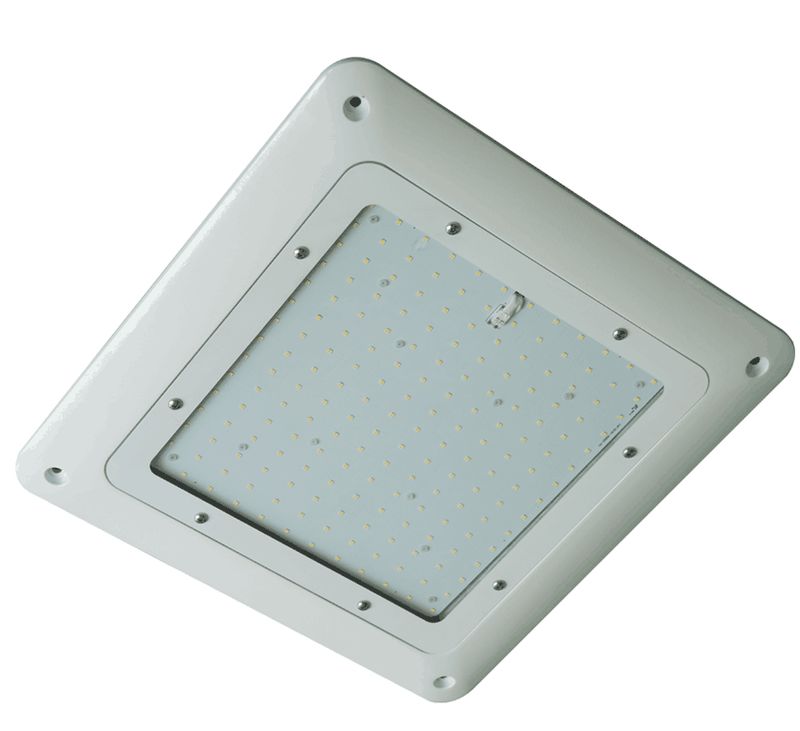 Westgate Mfg GS Canopy Light, 150W, 5000K, IP65, Light Grey, GS-CANOPY-150W-50K