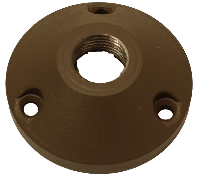 Westgate Surface Mounting Base Cast Aluminum, Bronze Powder Coat Finish, A-41-BR
