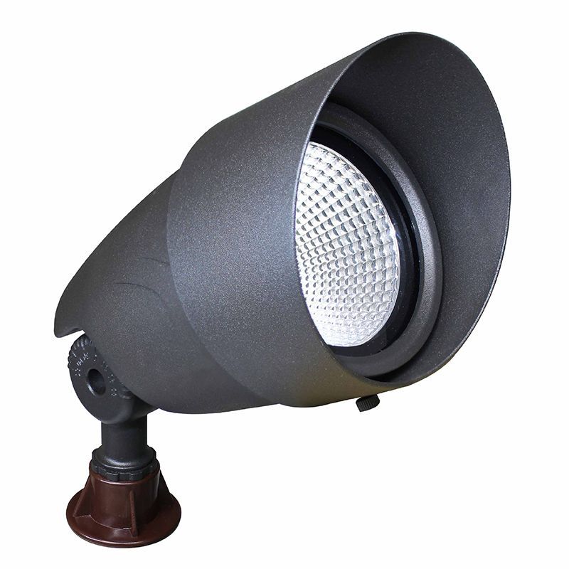 Westgate Mfg LFLV Landscape Uplight, 12W, 4000K, 12V, IP67, 60°, Bronze, LFLV-12W-40K