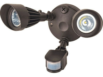 Westgate Mfg Security Light, 24W, 5000K, CRI82, 120V, IP65, Bronze, SLB-212-50K-P