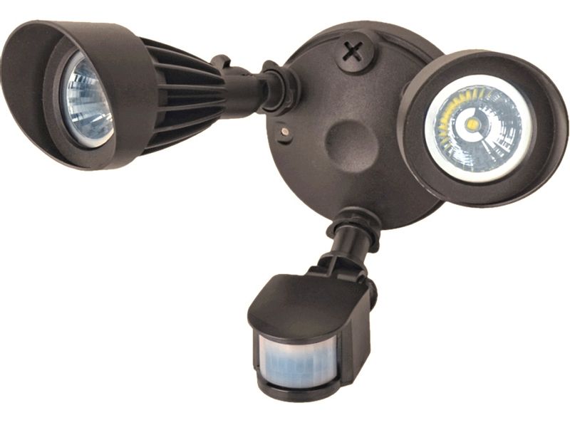 Westgate Mfg Security Light, 24W, 5000K, CRI82, 120V, IP65, Bronze, SLB-212-50K-P