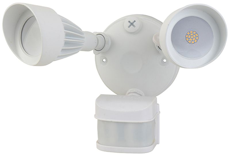 Westgate Mfg Security Light, 24W, 3000K, 120V, IP65, White, SLW-212-30K-P