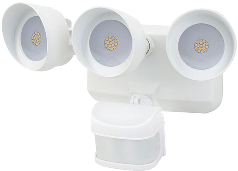 Westgate Mfg Security Light, 24W, 5000K, 120V, IP65, White, SLW-312-50K-P