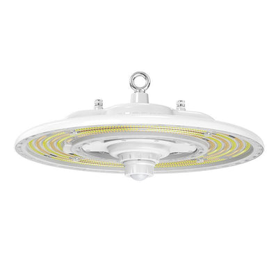 Westgate Mfg UHXF UFO High Bay, 150/200/240W, CCT Selectable, 0-10V, IP65, White, UHXF-150-240W-MCTP-SR