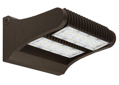 Westgate Mfg LW360 Rotatable Wall Pack Light, 80W, 4000K, Dark Bronze, LW360-80W-40K
