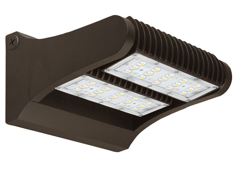 Westgate Mfg LW360 Rotatable Wall Pack Light, 80W, 4000K, Dark Bronze, LW360-80W-40K