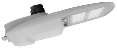Westgate Mfg STL2 LED Street/Roadway Light, 200W, 5000K, 0-10V Dimmable, NEMA Photocell Socket, Light Grey, STL2-200W-50K