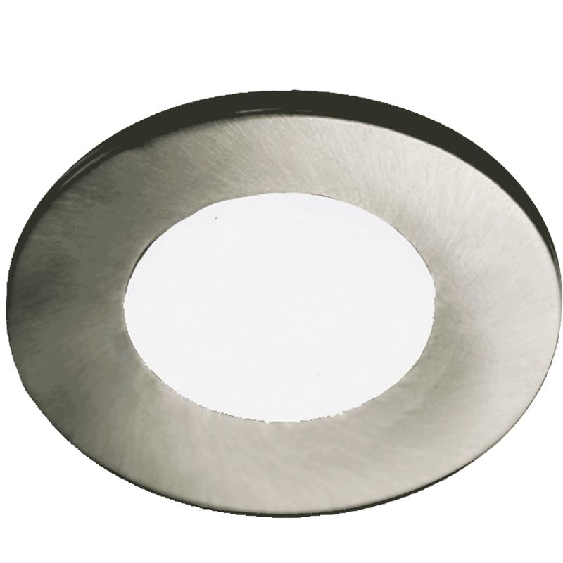 Westgate PL12 3" LED Slim Puck Light - 2W - 4000K - 120 Lumens - 12V - Brushed Nickel, PL12-40K-BN