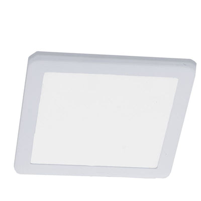 Westgate PL12S 4" LED Square Slim Puck Light - 3.5W - 4000K - 230 Lumens - 12V - White, PL12S-40K-WH