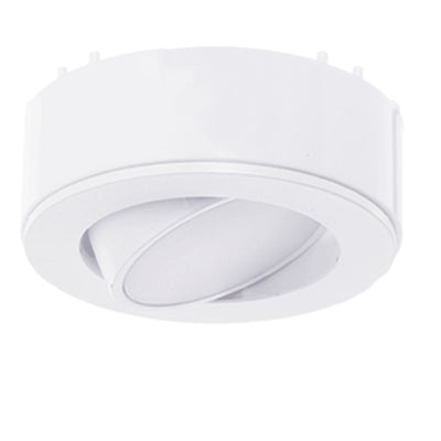 Westgate PL12ADJ 3" LED Adjustable Puck Light - 4.5W - 4000K - 250 Lumens - 12V - White, PL12ADJ-40K-WH