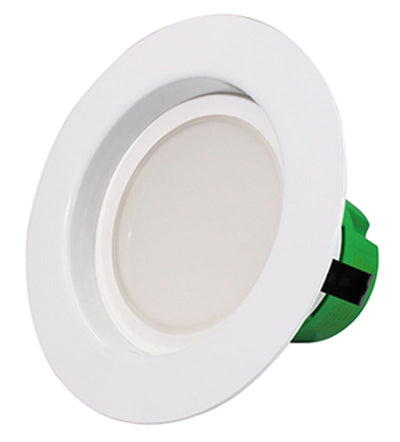 Westgate Mfg 4 In. LED Downlight, 12W, 6500K, CRI90, Dimmable, White, RDL4-65K-WP