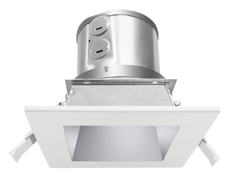 Westgate Mfg CRLC4 Commercial Recessed Light, 15W, 3000K, 0-10V Dimmable, Haze, CRLC4-15W-30K-S-D