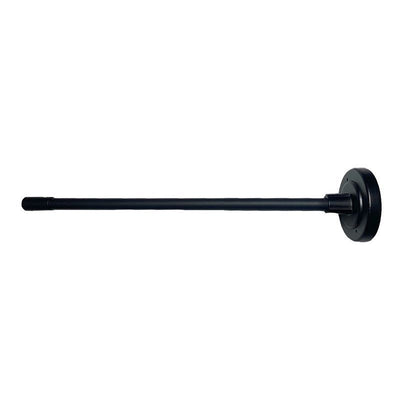 Westgate Mfg Flood Light Wall-Mounting Arm, 18", Metal Pipe / Aluminum Base, White, ACC-WMA-18-WH