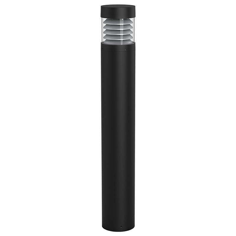Westgate Mfg Bollard 42 In. Round Cone Reflector, 12-22W, CCT Selectable, 0-10V, Black, BOL-42-R-L-C-MCTP-BK