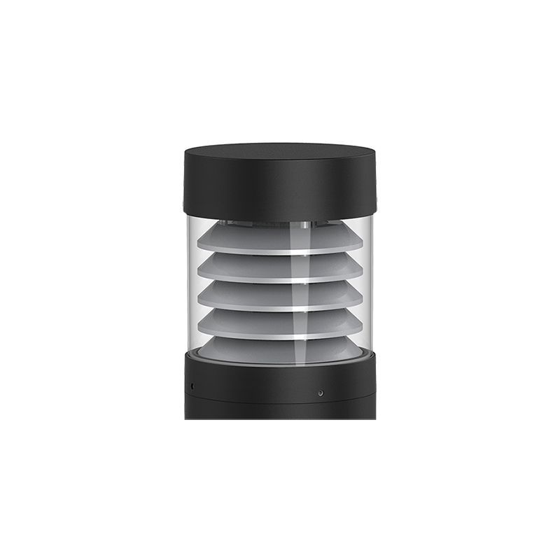 Westgate G2 Bollard Head Model 107F, CCT Selectable, 14/19/24W, 120-277V, Black, BOL-G2-107F-MCTP-BK