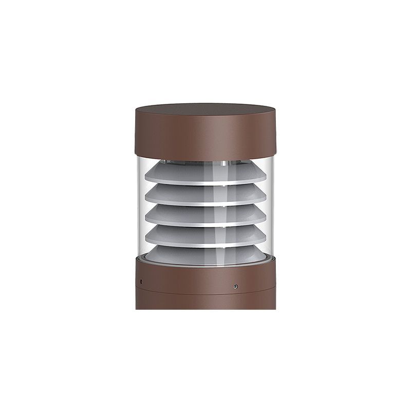 Westgate G2 Bollard Head Model 107F, CCT Selectable, 14/19/24W, 120-277V, Bronze, BOL-G2-107F-MCTP-BR