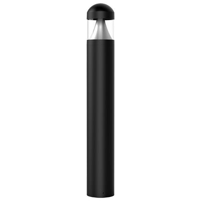 Westgate Mfg Bollard 44 In. Round Louver, 12-22W, CCT Selectable, 0-10V, Black, BOL-44-R-C-C-MCTP-BK