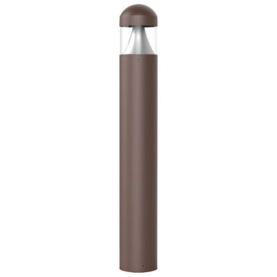 Westgate Mfg Bollard 44 In., 12-22W, CCT Selectable, 0-10V Dimmable, Louver, Bronze, BOL-44-R-C-C-MCTP-BR