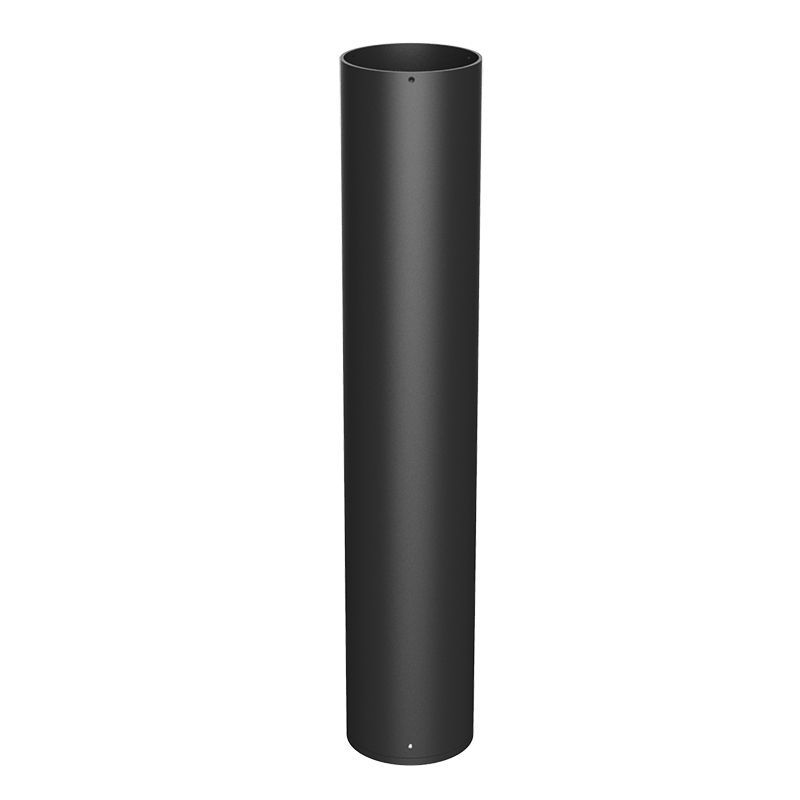 Westgate G2 Bollard Extension Shaft, 19 Inch, Die-Cast Aluminum, Black, BOL-G2-SHAFT-19-BK