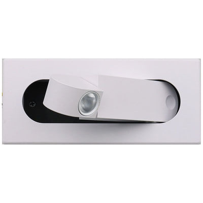 Westgate Mfg Bedside Reading Light Recessed, 3W, 3000K, CRI 90, White, BRL-RH-WH