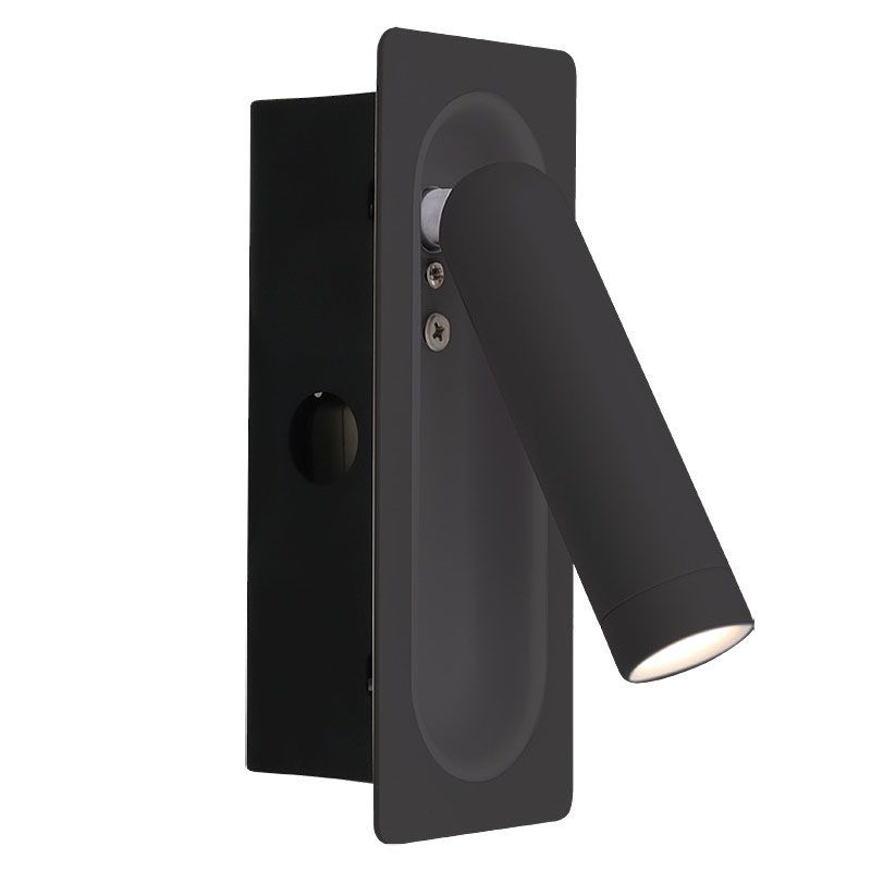 Westgate Mfg Bedside Reading Light Vertical, 3W, 3000K, CRI 90, Black, BRL-RV-BK
