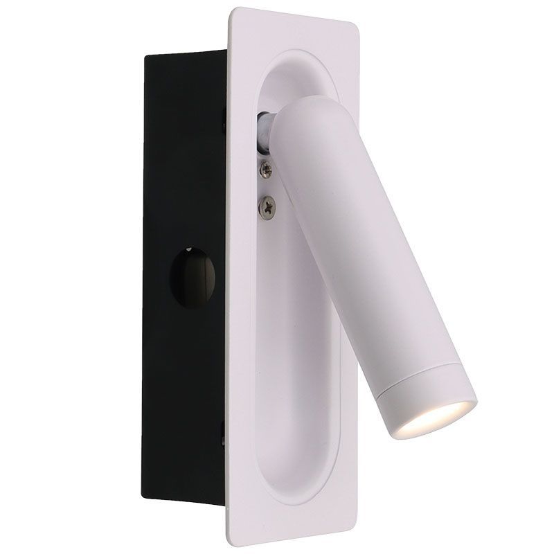 Westgate Mfg Bedside Reading Light Vertical, 3W, 3000K, CRI 90, White, BRL-RV-WH