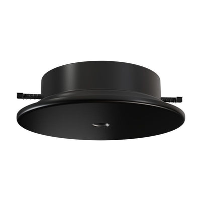 Westgate Mfg Old-Work Recessed Ceiling Canopy, 5 In., Black, CMC-OWCC-BK