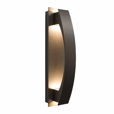 Westgate Mfg CRE-MP LED Wall Sconce, 5/10/15/20W, 3000K, IP65, Dark Bronze, CRE-MP-01-30K-BR