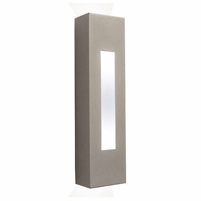 Westgate Mfg CRE-HL20 Wall Sconce, 20W, 3000K, IP65, Silver, CRE-HL20-02-30K-SIL