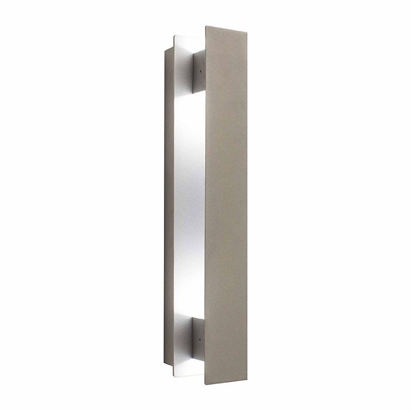 Westgate Mfg Crest Wall Sconce, 10W, 5000K, Silver, CRE-06-50K-SIL