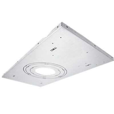 Westgate Mfg CRLE Builder Series Snap-In Recessed Light, T-Bar Mounting Plate, Universal, Silver, CRLE-RI-TBAR-UNV