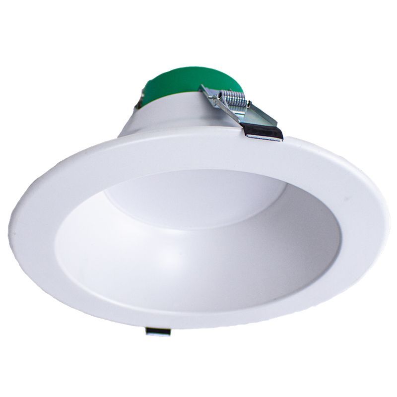 Westgate Mfg Builder Series 8 In. Recessed Light, 10/15/22W, CCT Selectable, CRI90, 0-10V Dimming, White, CRLE8-10-22W-MCTP-WH