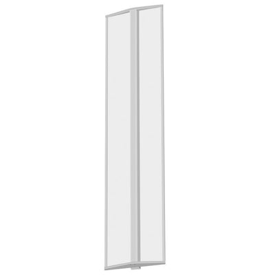 Westgate Mfg Commercial Wall Sconce, 48 In., 20/30/40W, CCT Selectable, CRI90, 0-10V, White, CWS-48-MCTP