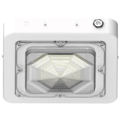 Westgate Mfg Builder Series Indoor Square Canopy Light, 30/45/60W, CCT Selectable, 0-10V, White, CXES-30-60W-MCTP-WH