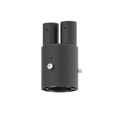 Westgate Mfg DAB Pole Adaptor, 2 In., 2 Bell Arms, Black, DAB-PA2-2